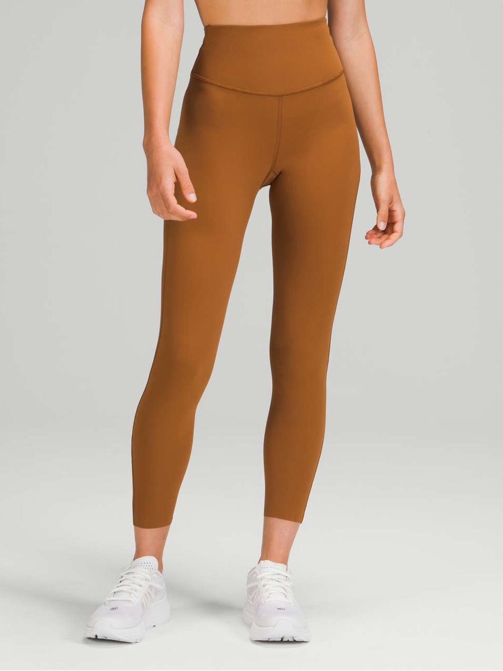🤎 Lululemon Base Pace High-Rise Tight 25" Women's Size 20 Copper Brown Leggings